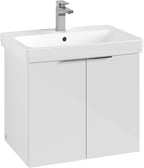 600 mm / weiß / VB Waschbeckenunterschränke Architectura B89100 600x520x420mm Eckig White