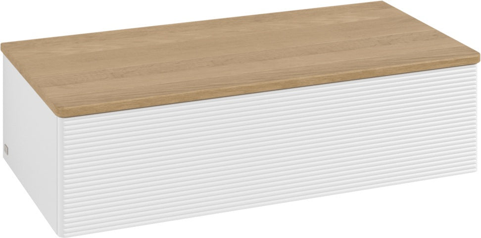 Villeroy & Boch Antao Sideboard L40101 1000 mm Glossy White Lacquer mit LED-Auszugsbeleuchtung