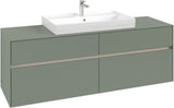 Villeroy & Boch Waschtischunterschrank Collaro C028 1600 mm White Oak mit SoftClosing