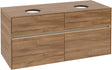 Villeroy & Boch Waschtischunterschrank Collaro C044 B0 1200 mm Kansas Oak mit LED-Beleuchtung