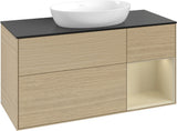 Villeroy & Boch Finion Waschbeckenunterschrank FA72G F 1200 mm Glossy White Lacquer mit Beleuchtung