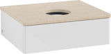 Villeroy & Boch Waschbeckenunterschrank Antao 600 mm Glossy White Lacquer mit Auszugsbeleuchtung