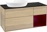 Villeroy & Boch Finion Waschtischunterschrank 1200 mm Glossy White Lacquer mit LED-Beleuchtung