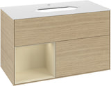 Villeroy & Boch Waschtischunterschrank Finion G241GF Glossy White Lacquer 1000 mm mit Beleuchtung