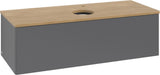 Villeroy & Boch Antao Waschbeckenunterschrank 1200 mm Anthrazit Matt Lack – Mit Auszug & Push-to-Open