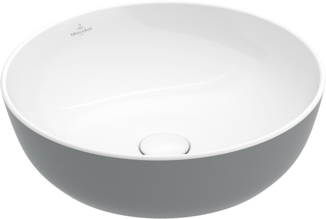 Villeroy & Boch Artis Aufsatzwaschbecken 430 mm rund French Linen TitanCeram