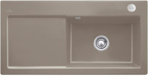 Villeroy & Boch SUBWAY 60 XL Spüle 1000x510mm Timber mit CeramicPlus, Becken links