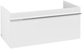 Villeroy & Boch Venticello Waschbeckenunterschrank 953 mm Glossy White – Wandhängend mit Auszug