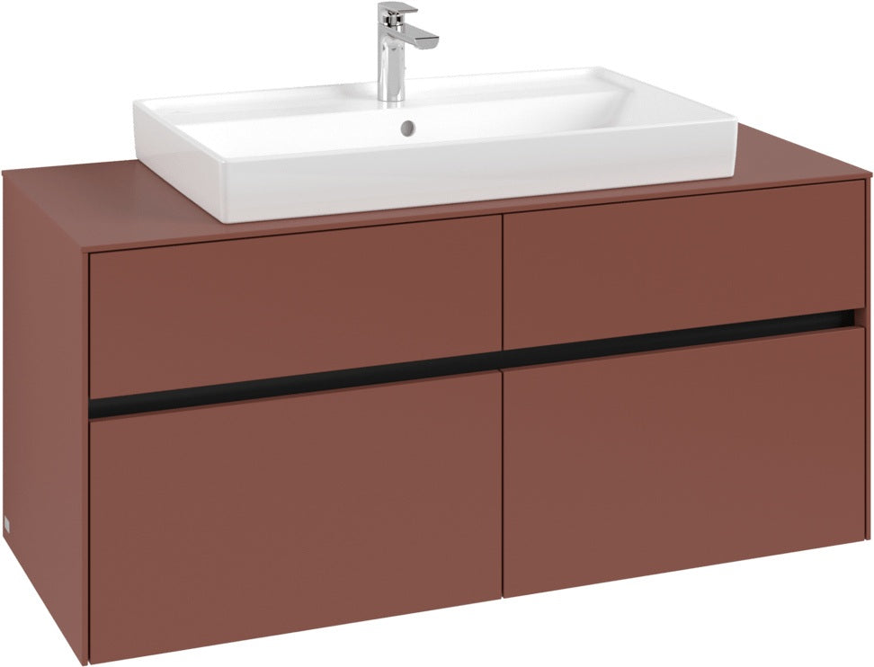 Villeroy & Boch Waschtischunterschrank Collaro C087 1200 mm White Oak mit SoftClosing