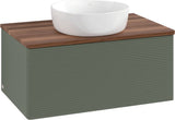 Villeroy & Boch Antao Waschtischunterschrank 800 mm Anthracite Matt – Push-to-open & SoftClosing