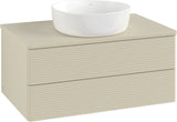 Villeroy & Boch Waschbeckenunterschrank Antao K19110 800x360x500 mm Anthracite Matt Lacquer