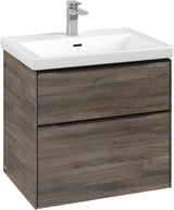 Villeroy & Boch Waschtischunterschrank Subway 3.0 C 576L0 Brilliant White mit LED-Beleuchtung