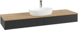 Villeroy & Boch Waschtischunterschrank Antao K14151 1600 mm Anthrazit Matt mit Hahnlochbohrung