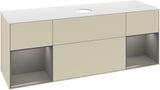 Villeroy & Boch Finion Waschbeckenunterschrank 1600 mm Glossy White Lacquer – mit LED-Beleuchtung