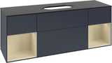 Villeroy & Boch Finion Waschtischunterschrank 1600 mm Glossy White Lacquer mit Beleuchtung