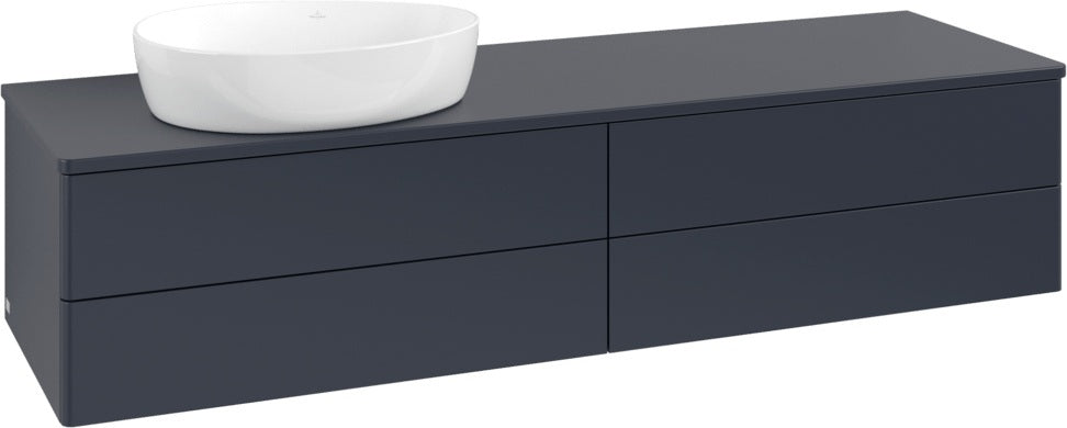 Villeroy & Boch Antao Waschtischunterschrank 1600 mm Midnight Blue Matt mit 4 Auszügen