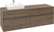 Villeroy & Boch Waschtischunterschrank Collaro C078 Arizona Oak 1600 mm mit 4 Auszügen
