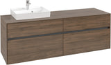 Villeroy & Boch Waschtischunterschrank Collaro C078 Arizona Oak 1600 mm mit 4 Auszügen