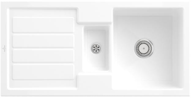 Villeroy & Boch Einbauspüle Flavia 60 Ivory CeramicPlus 1010x510mm