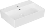 Villeroy & Boch Aufsatzwaschbecken Memento 2.0 600x420mm Rechteck Weiß Alpin TitanCeram