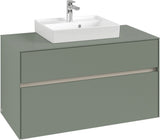 Villeroy & Boch Waschbeckenunterschrank Collaro C016 White Oak 1000 mm – Wandmontage mit SoftClosing