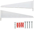 Villeroy & Boch Befestigungsset 92084700 – Eckiges Montageset für Wandmöbel, 320 x 540 x 100 mm