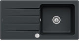 Villeroy & Boch Architectura 60 Einbauspüle 1000x510mm Ebony CeramicPlus reversibel