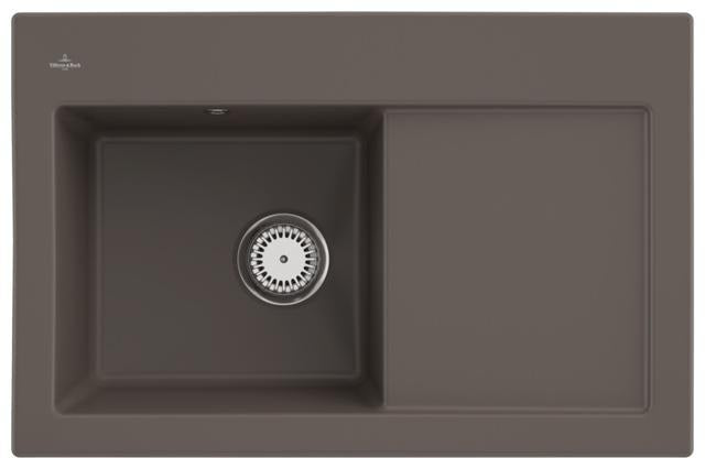 Villeroy & Boch Subway 45 Einbauspüle Keramik Ivory CeramicPlus 780x510 mm