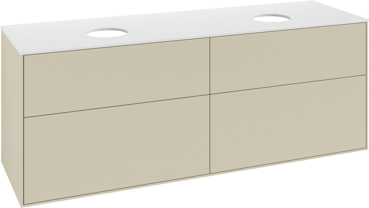 Villeroy & Boch Waschtischunterschrank Finion FA820 1600 mm Glossy White Lacquer