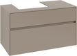 Villeroy & Boch Waschbeckenunterschrank Collaro C014 B0 1000 mm Taupe mit Beleuchtung & SoftClosing