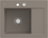 Villeroy & Boch Einbauspüle Subway 45 Compact 650x510mm Weiß Alpin CeramicPlus