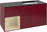 Villeroy & Boch Finion Waschbeckenunterschrank 1200 mm Glossy White Lacquer mit Beleuchtung