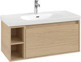 Villeroy & Boch Waschbeckenunterschrank Skyla C79000 972 mm Soft Green eckig mit SoftClosing