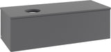Villeroy & Boch Waschtischunterschrank Antao L33110 1200 mm Anthrazit Matt Lack mit LED-Beleuchtung