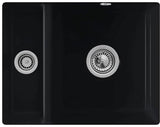 Villeroy & Boch Unterbauspüle Subway 60 XU 545x440mm Keramik Ebony CeramicPlus