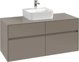Villeroy & Boch Waschbeckenunterschrank Collaro C09700 1200 mm Taupe mit SoftClosing