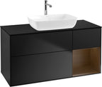 schwarz / Mitteldichte Faserplatte (MDF) / G832G N