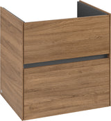 Villeroy & Boch Collaro Waschtischunterschrank 611 mm White Matt – 2 Auszüge, Push-Open