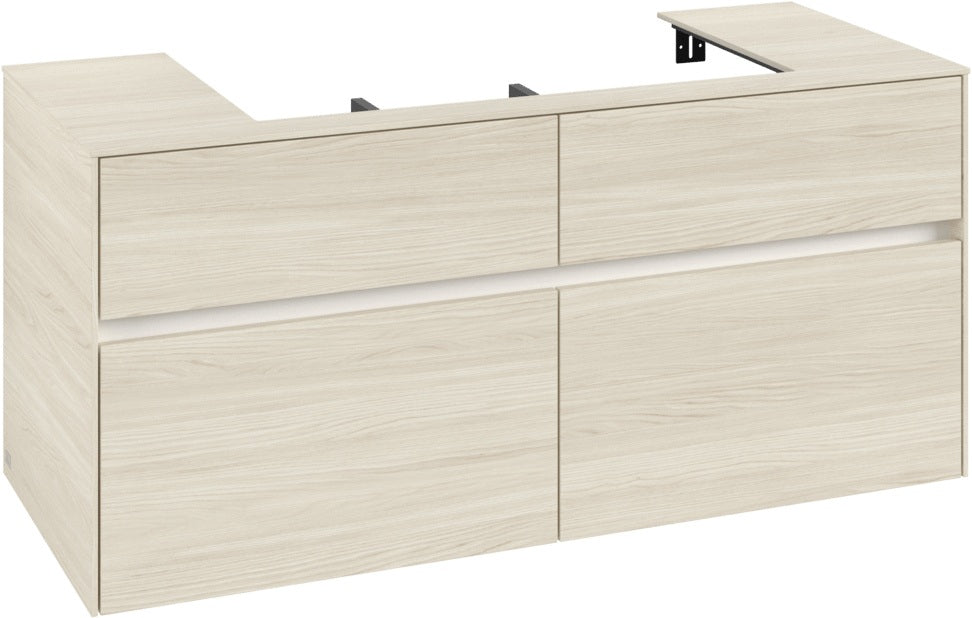 Villeroy & Boch Waschtischunterschrank Collaro C087 1200 mm White Oak mit SoftClosing
