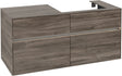 Villeroy & Boch Waschbeckenunterschrank Collaro C083 B0 1200 mm Stone Oak mit Beleuchtung und SoftClosing