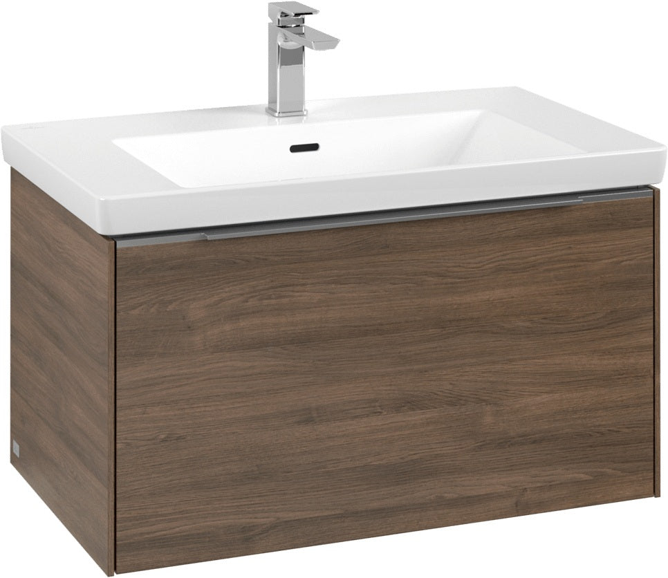 Villeroy & Boch Waschtischunterschrank Subway 3.0 C 573L0 Brilliant White mit Beleuchtung