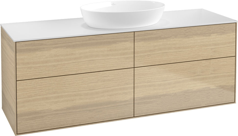 Villeroy & Boch Finion Waschtischunterschrank FA920 1600 mm Glossy White Lacquer