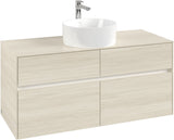 Villeroy & Boch Waschtischunterschrank Collaro C041 B0 1200 mm White Oak mit Beleuchtung