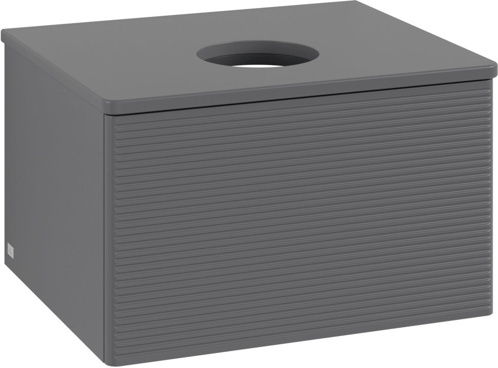 Villeroy & Boch Waschtischunterschrank Antao L29110 600 mm Anthracite Matt Lacquer