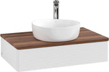 Villeroy & Boch Waschbeckenunterschrank Antao 800 mm Glossy White Lacquer mit Auszug und SoftClosing