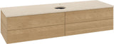 Villeroy & Boch Waschtischunterschrank Antao 1600 mm Glossy White Lacquer mit 4 Auszügen
