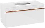 Villeroy & Boch Venticello Waschtischunterschrank 957 mm Glossy White mit Auszug