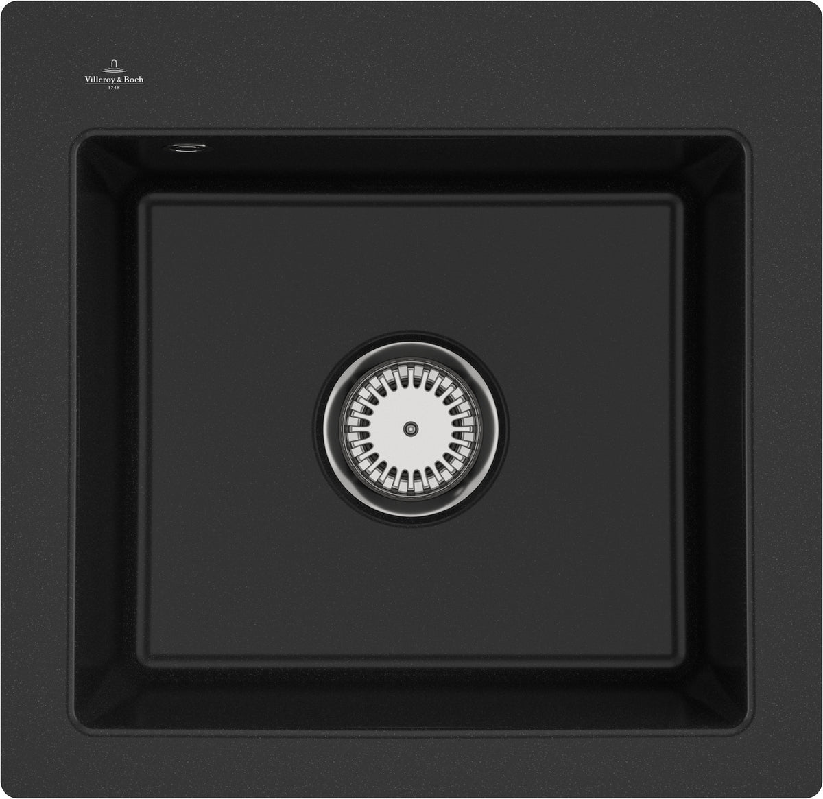 Villeroy & Boch Subway 50 S flat Flächenbündige Spüle 490x475mm Weiß Alpin CeramicPlus