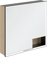 Villeroy & Boch Spiegelschrank My View+ B48110 1000 mm Graphite mit LED-Beleuchtung und SoftClosing