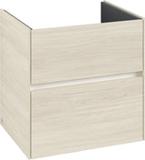Villeroy & Boch Waschbeckenunterschrank Collaro C143 White Oak 611 mm eckig mit SoftClosing